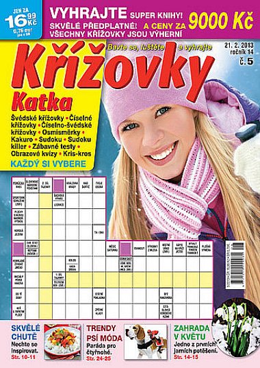 časopis Katka křížovky č. 5/2013