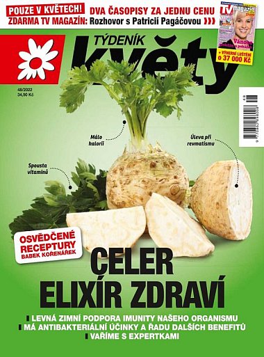 časopis Týdeník Květy č. 48/2022