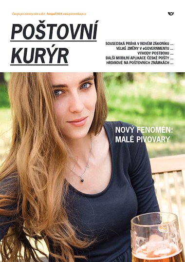 časopis Poštovní kurýr č. 11/2013