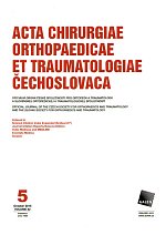 časopis Acta chirurgiae orthopaedicae et traumatologiae Čechoslovaca č. 5/2015