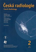 časopis Česká radiologie č. 2/2020