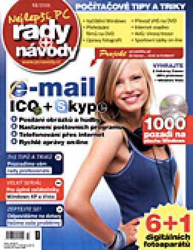 časopis Nejlepší PC rady + návody č. 13/2008
