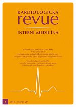 časopis Kardiologická revue - Interní medicína č. 4/2018
