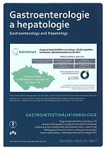 časopis Gastroenterologie a hepatologie č. 5/2022
