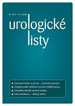 časopis Urologické listy č. 1/2016