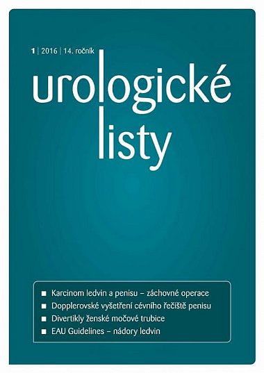 časopis Urologické listy č. 1/2017
