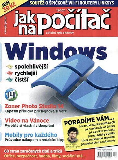 časopis Jak na počítač č. 12/2011
