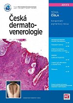 časopis Česká dermatovenerologie č. 3/2017