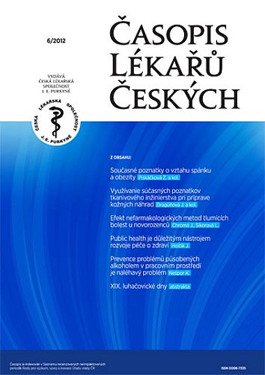 časopis Časopis lékařů českých č. 6/2012
